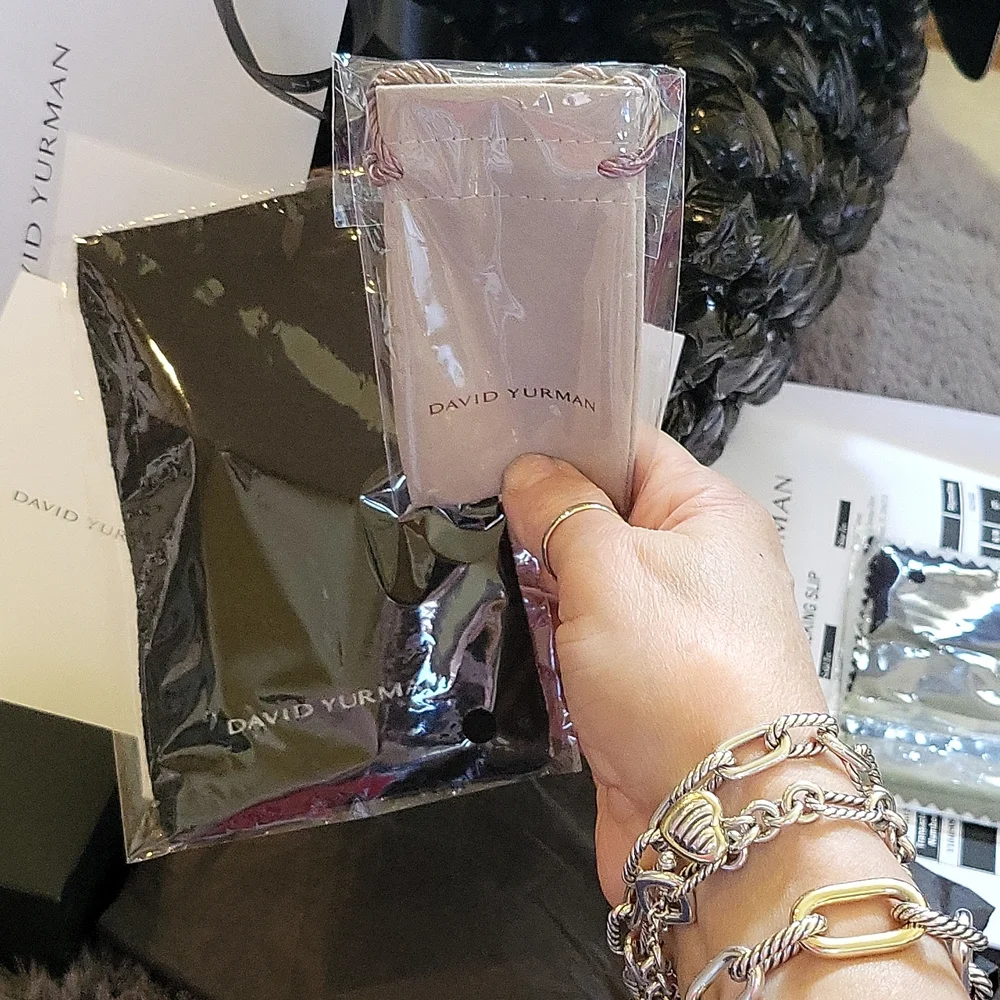 David Yurman Purple Amethyst Wheaton Petite Ring Size 7 - Picture 13 of 16